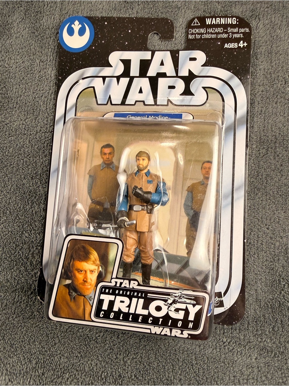 Hasbro Star Wars General Madine Figure - Blue & Tan Packaging